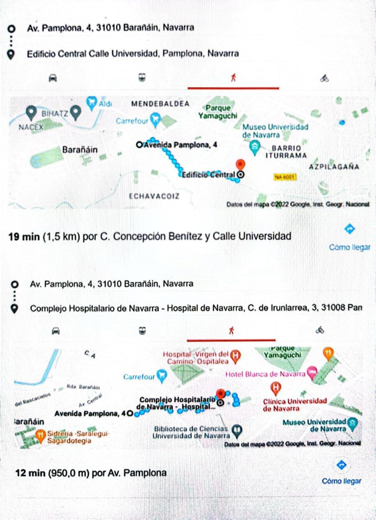 Los Sauces Pamplona Hospitales Universidad Baranain 外观 照片